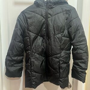 Swiss Tech Kids Black Puffer Jacket
